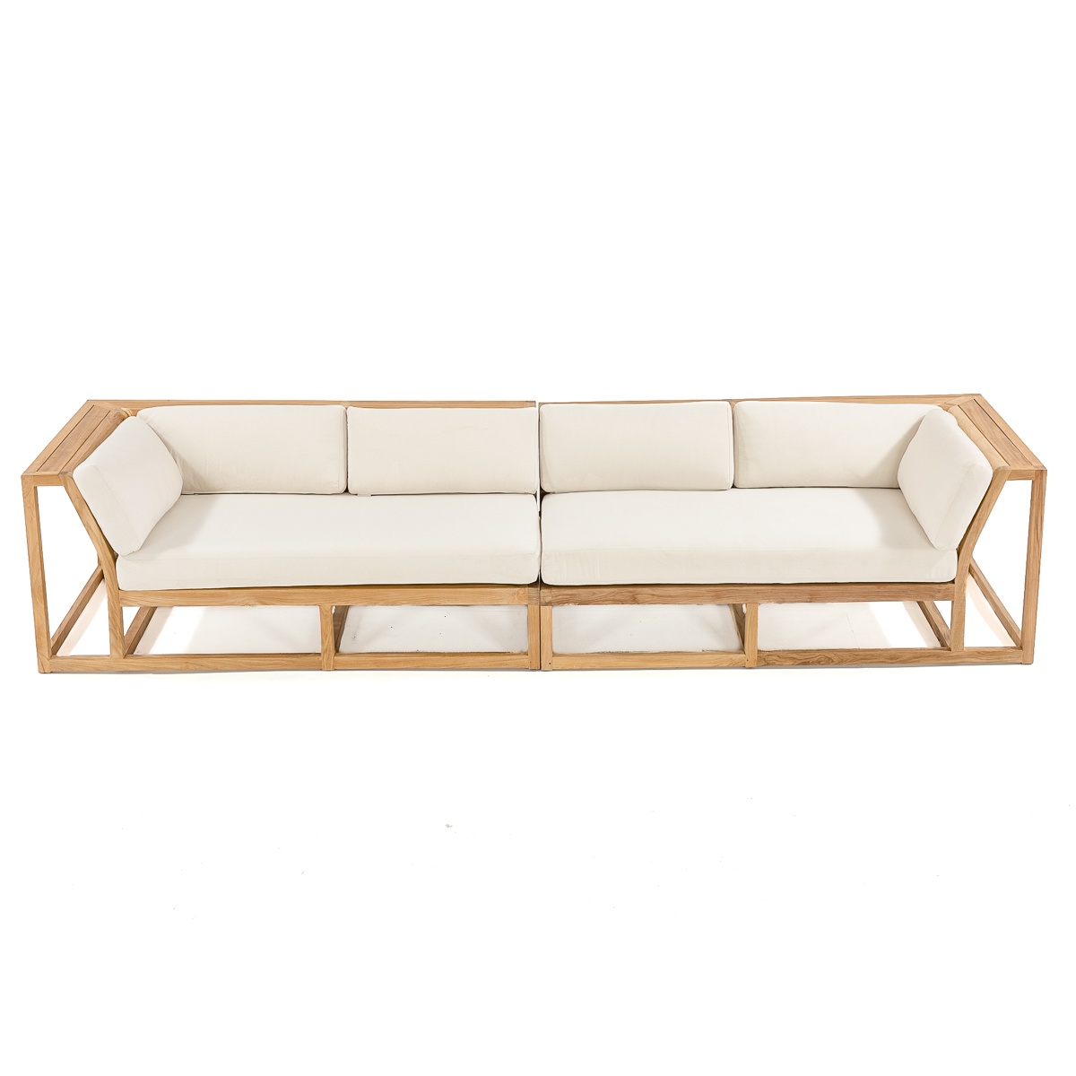 Maya Teak Large Sectional - Westminster Teak Outdoor Furniture