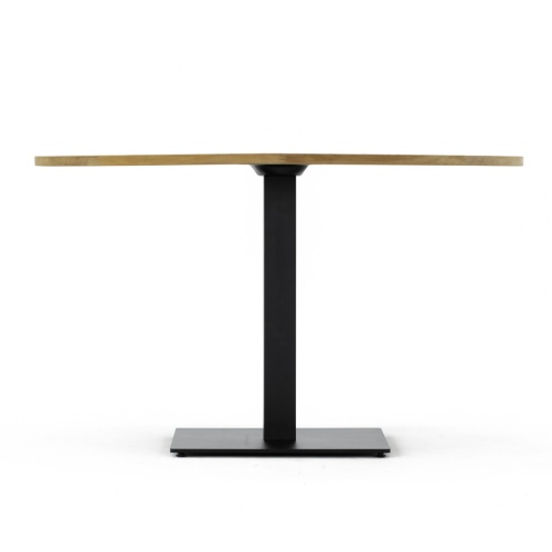 70320 Vogue 30 inch diameter Table in side profile on white background