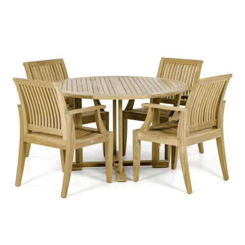 Round Laguna Teak Set | Westminster Teak