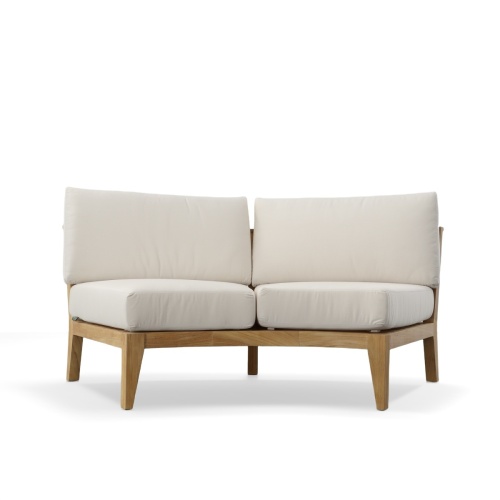 13349DP Kafelonia Sofa Section in front view on white background