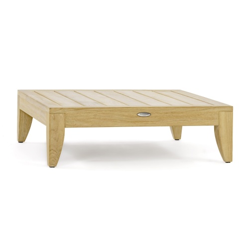 14315 aman dais teak coffee table on a white background