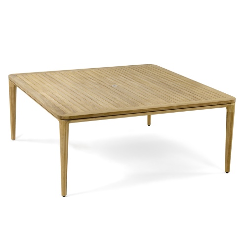 15075 Veranda 6 foot Square Table angled on white background