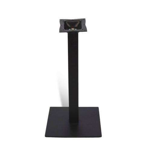 70687 Vogue black gar bar table base side view on white background 