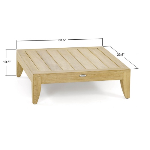 14315 aman dais teak coffee table autocad on a white background