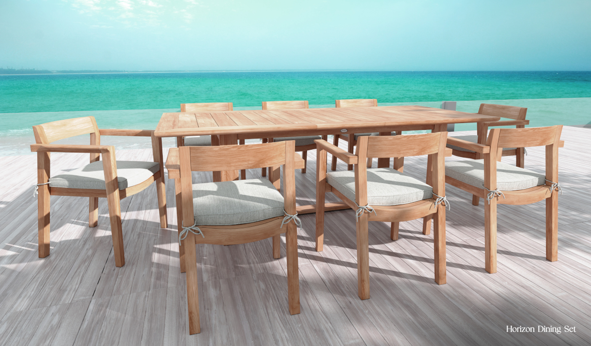 Horizon Teak Dining Set