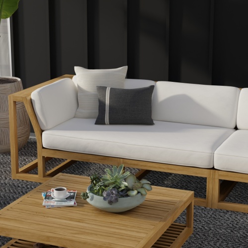 Maya Right Side Sectional with Sunbrella Cushions - Picture B