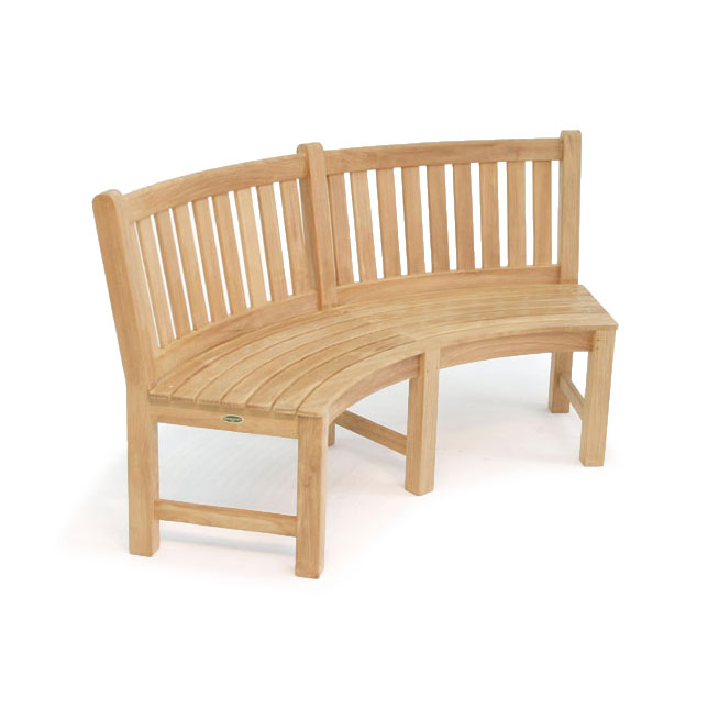 Brighton Curved 6FT Bench | Westminster Teak