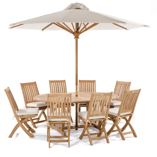 9 pc Martinique Barbuda Dining Set - Picture B