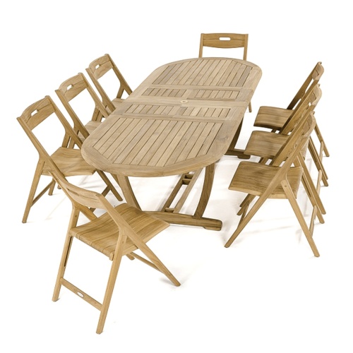 Surf Montserrat Teak Dining Set - Picture A