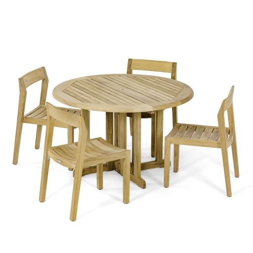 Barbuda Horizon Teak Dining Set - Picture B