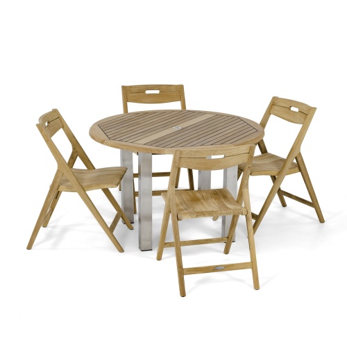 Vogue Surf Teak Dining Set - Picture A