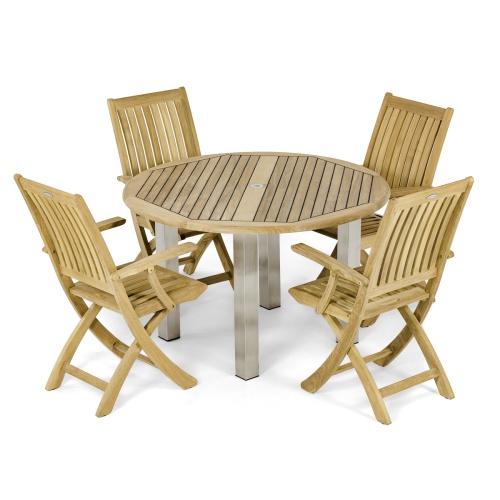 Vogue Barbuda Round Dining Set - Picture B