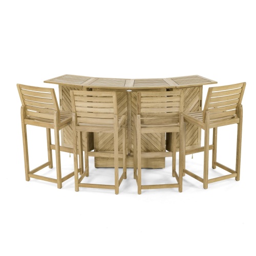 Somerset Teak Bar Set - Picture A